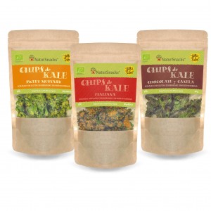 chips de kale natursnack